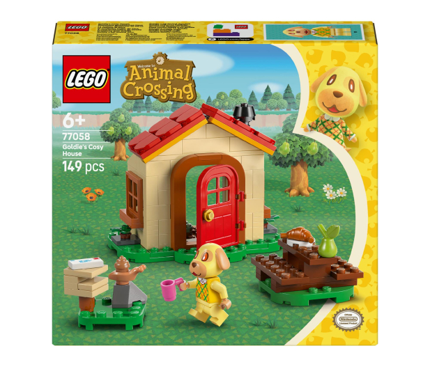 LEGO Animal Crossing 77058 Przytulny dom Goldie - 1331742 - zdjęcie